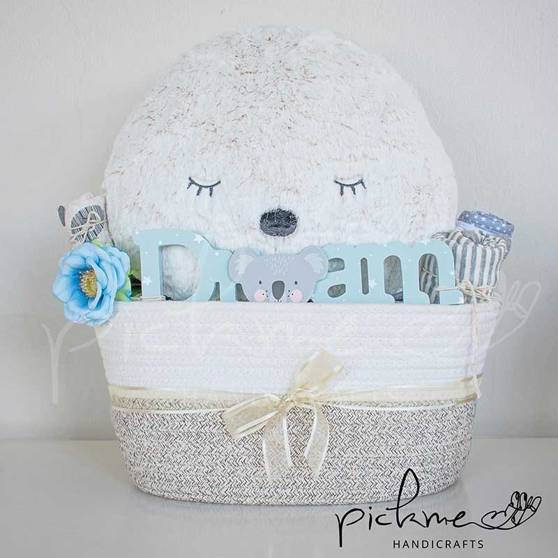 gift-basket-καλάθι-κουνέλι-dream-02 gift basket κουνέλι dream μπροστά