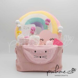 gift basket rainbow μπροστινή όψη