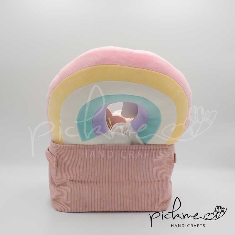 gift basket rainbow πίσω όψη