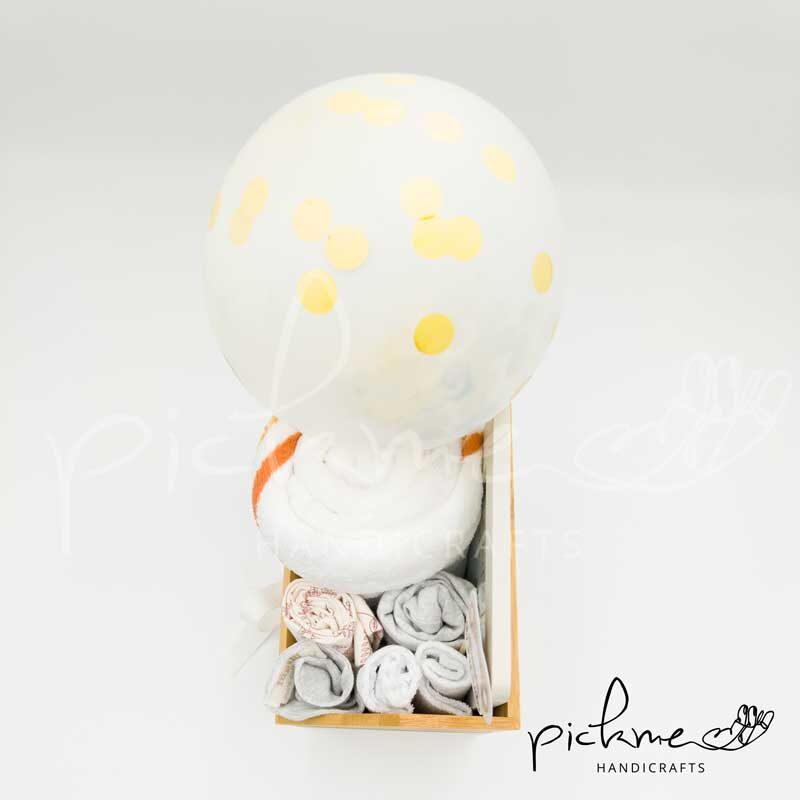 gift basket ξύλινο rainbow 04