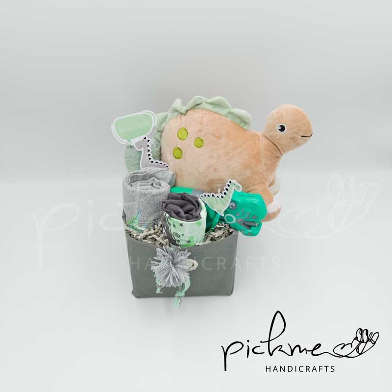 gift basket για αγόρι δεινόσαυρος 01