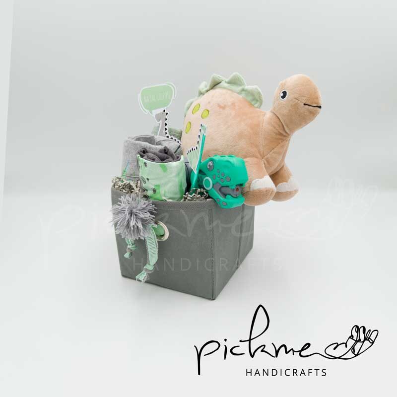 gift basket για αγόρι δεινόσαυρος 03