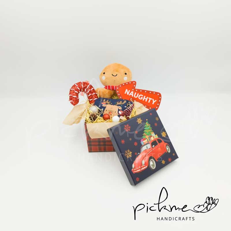 Gift box Χριστουγεννιάτικο blue cookie baby 01