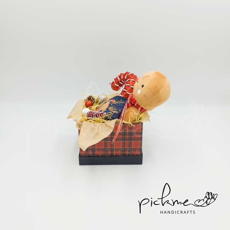 Gift box Χριστουγεννιάτικο blue cookie baby 03