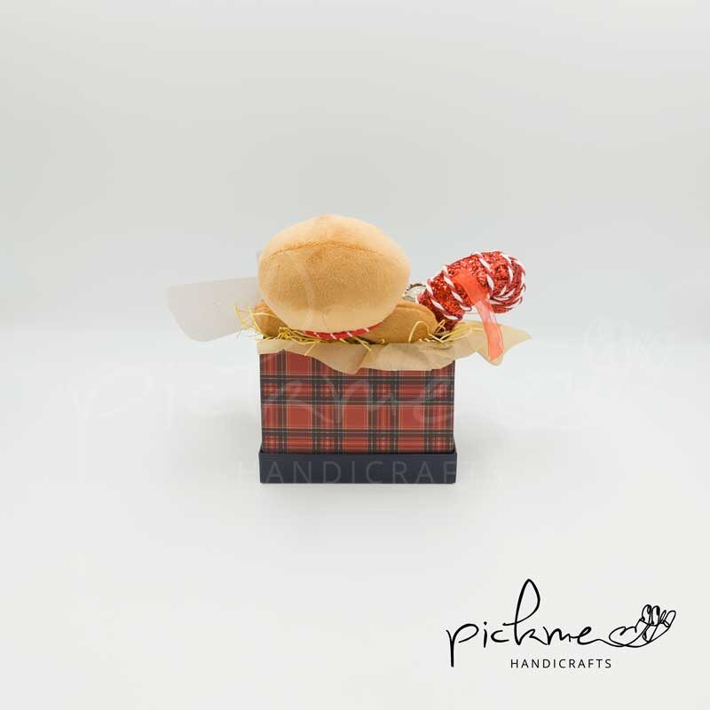 Gift box Χριστουγεννιάτικο blue cookie baby 04