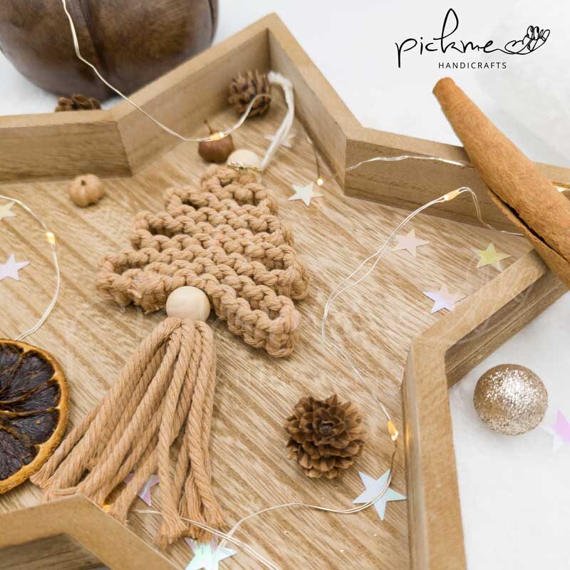 χριστουγεννιάτικο γούρι δέντρο boho 01