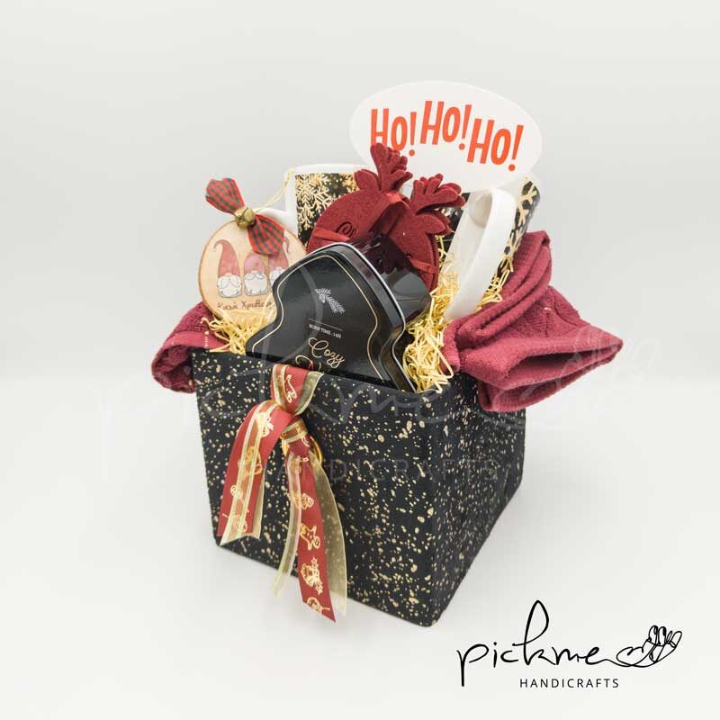 χριστουγεννιάτικο gift box μαύρο 02